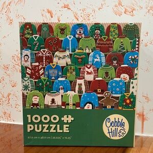 Cobble Hill Ugly Xmas Sweaters - 1000 Piece Puzzle